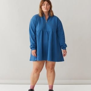 Lazy Oaf Sally Sweater Dress - Blue